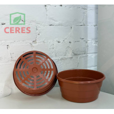 Миска Kłoda  3,5л Теракотова